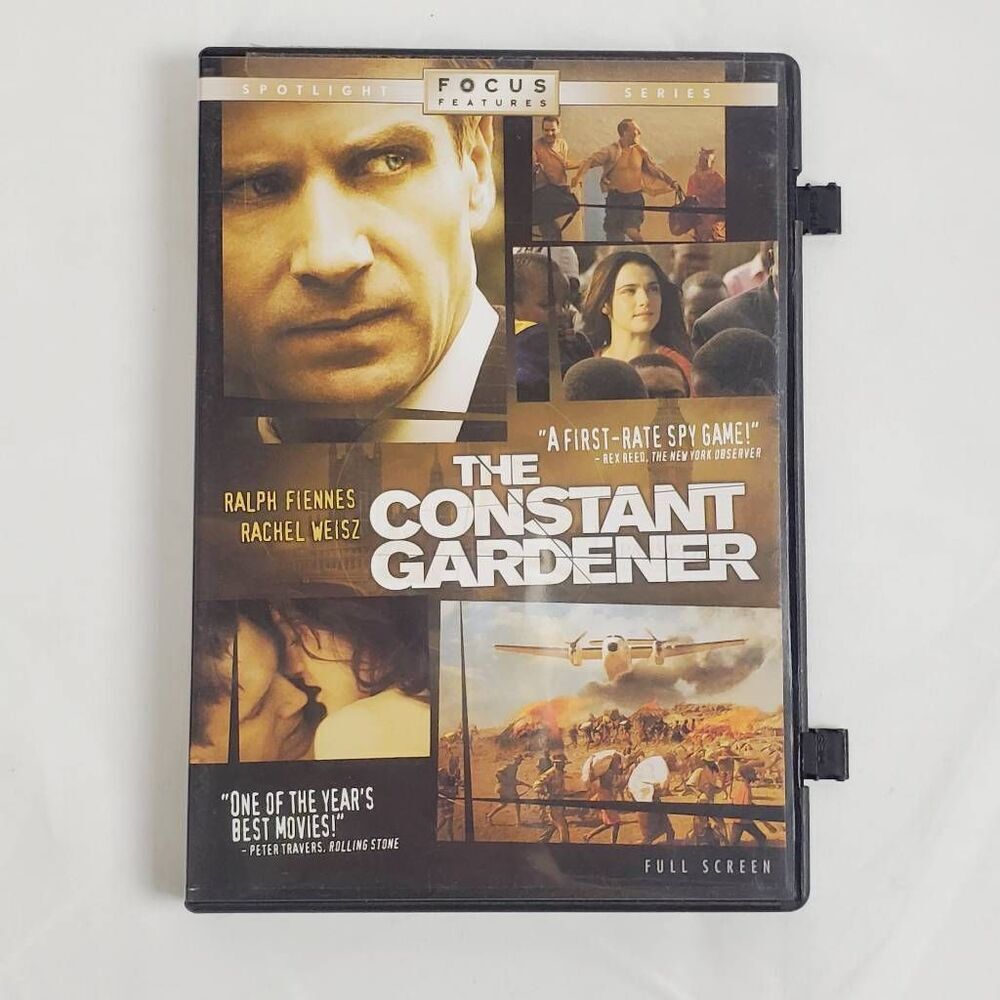 The Constant Gardener DVD Ralph Fiennes Rachel Weisz Focus Features